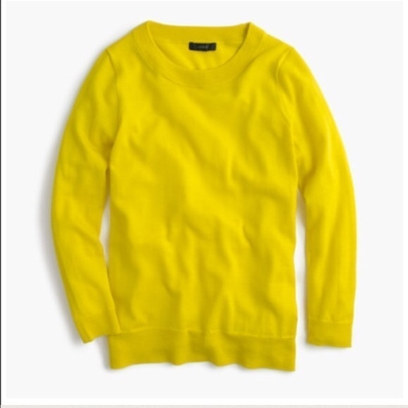 - New -j crew lemon zest tippi pull over sweater - Picture 4 of 4
